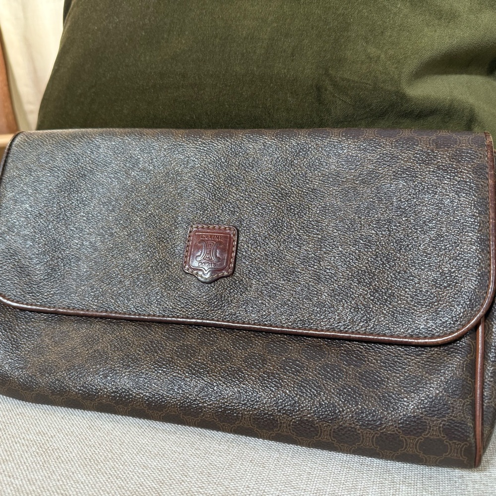 Celine Leather Clutch